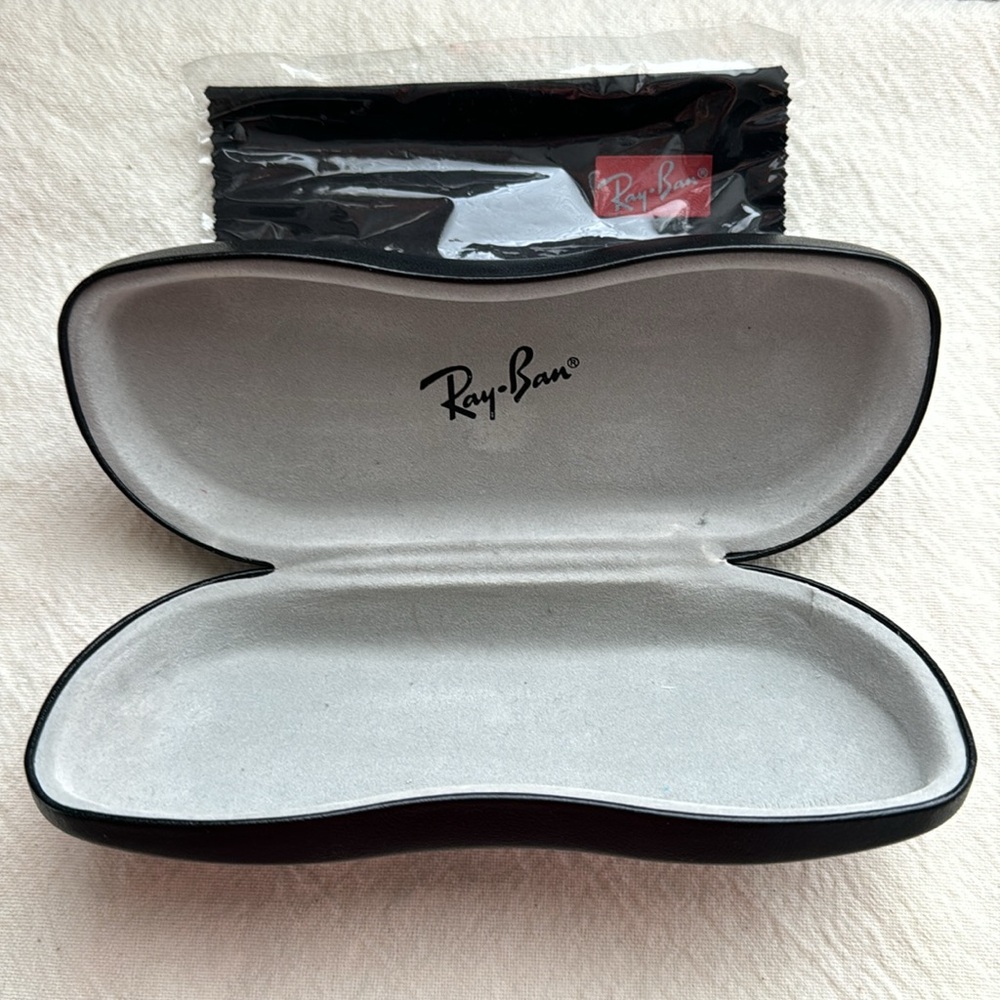 NEW Ray Ban Eyeglasses Case with Cloth